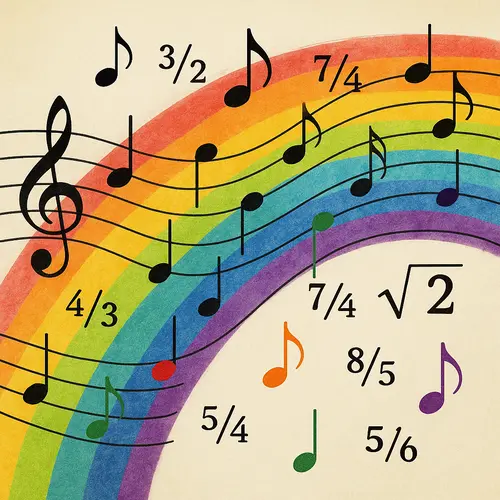 La musique occidentale repose sur des fondements mathématiques qui exigent l'utilisation de nombres irrationnels