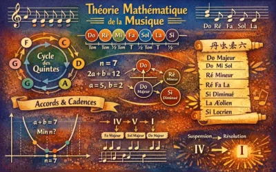 Théorie mathématique de la musique : II.Gammes, tonalité et harmonie